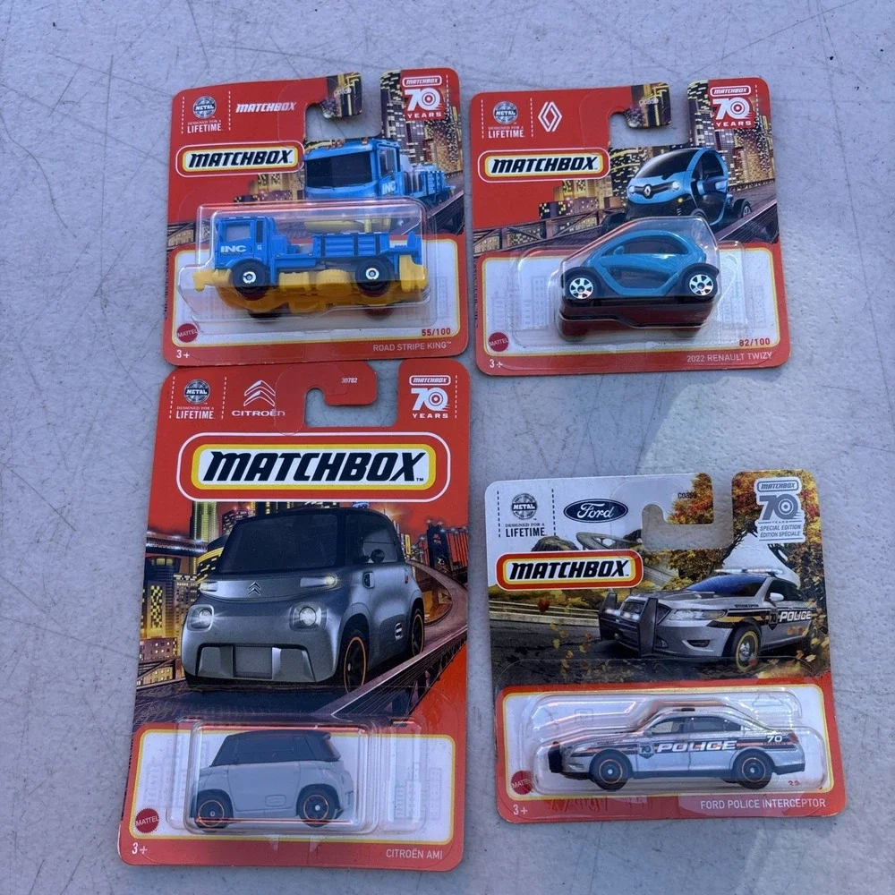 Lot Of 5 Metal Matchbox Cars 2022  New In Packing